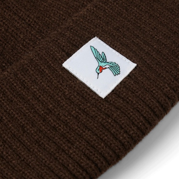 Urban Native Ribbed Hummingbird Patch Beanie - Picture 2 of 8